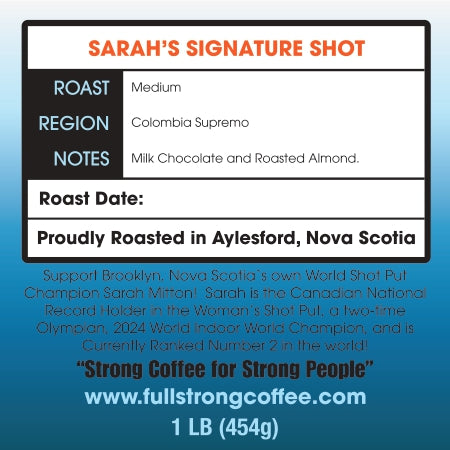 Sarah`s Signature Shot